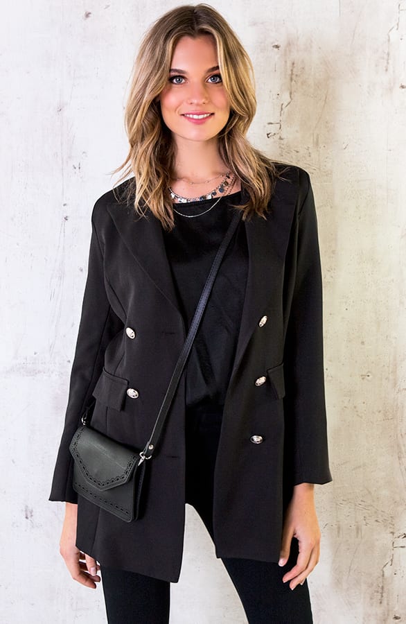 Clutch Met Patroon Zwart – shoparchief, foto 3