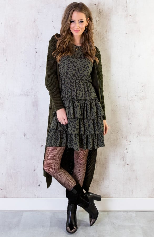 Overknee Vest Dames Groen – shoparchief, foto 7