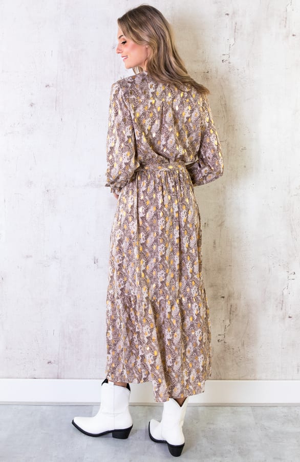 Maxi Jurk Snake Deluxe – shoparchief, foto 3