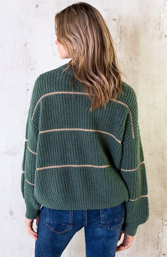 Oversized Glitter Trui Oase – shoparchief, foto 5