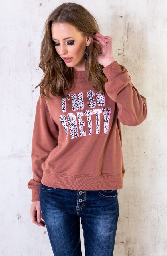 I'm So Pretty Trui Oud Roze – shoparchief, foto 2
