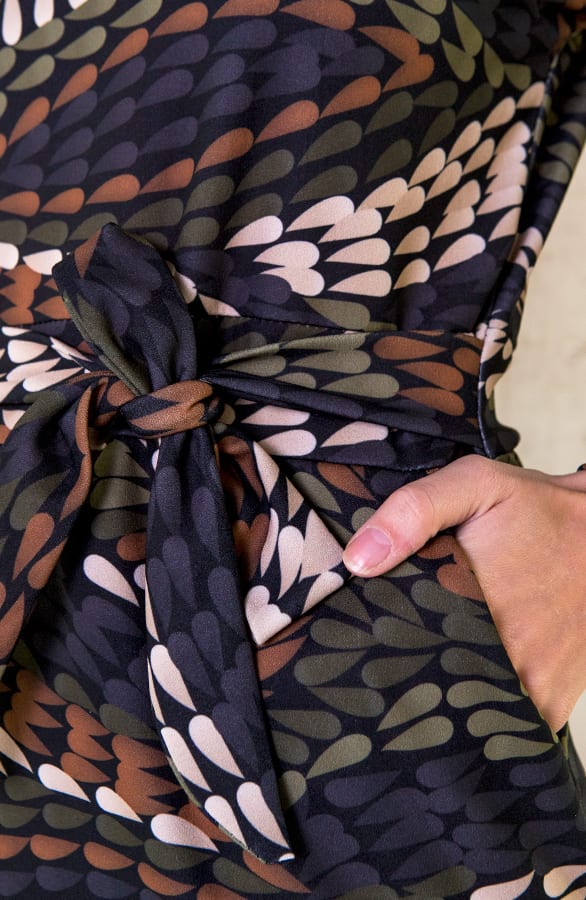 Strikjurk Met Print – shoparchief, foto 5