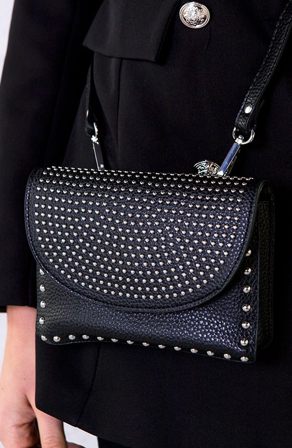 Clutch Met Studs Zwart – shoparchief, foto 2
