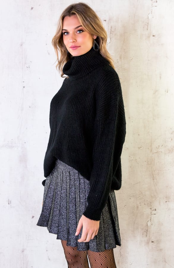 Scuba Glitter Rok Zilver – shoparchief, foto 4