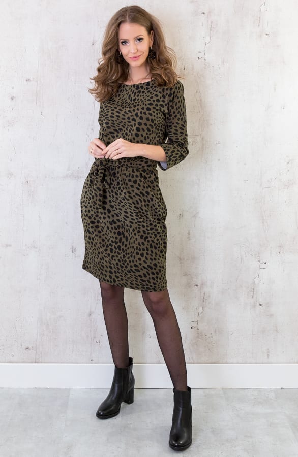 Cheetah Strikjurk Groen – shoparchief, foto 3