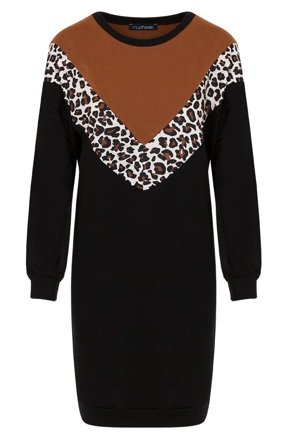 Jurk Panter Cognac – shoparchief, foto 1