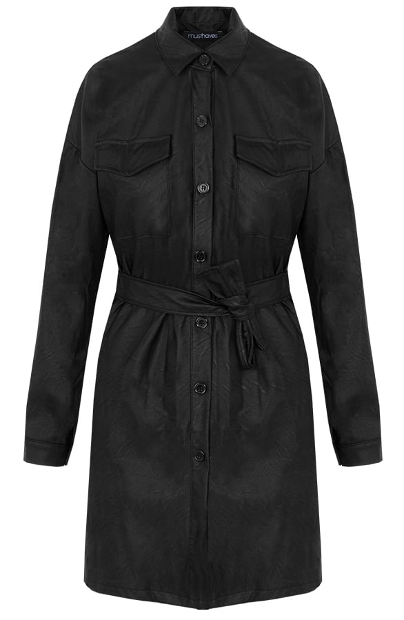 Leren Jurk Exclusive Kort – shoparchief, foto 1