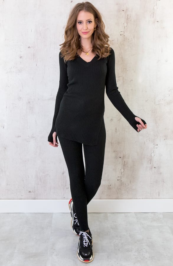 Dames Legging Zwart – shoparchief, foto 2