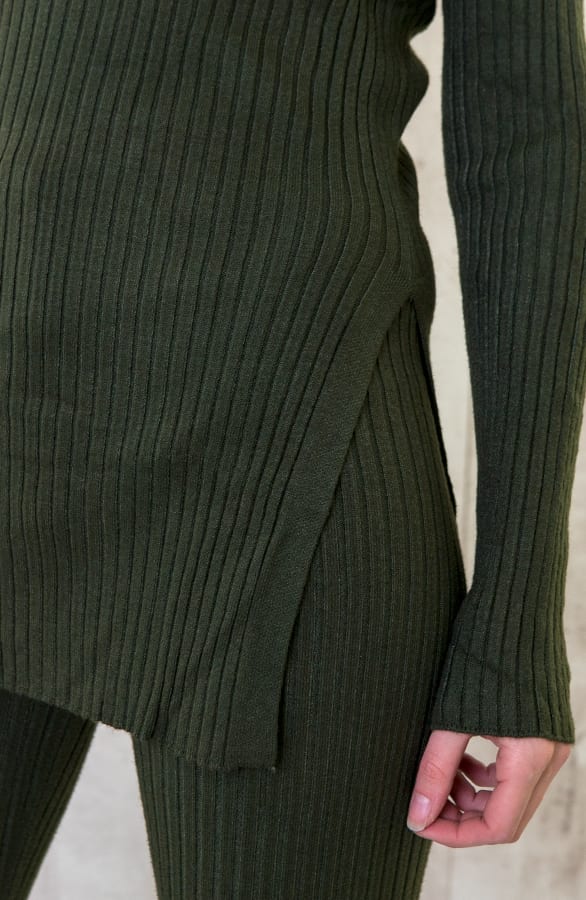 Dames Legging Legergroen – shoparchief, foto 4