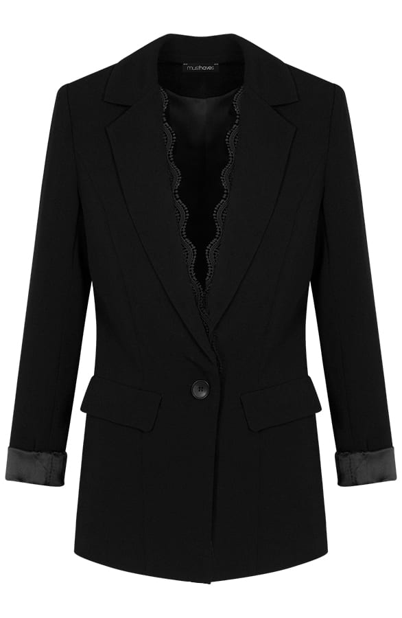Blazer Met Kant Deluxe – shoparchief, foto 1