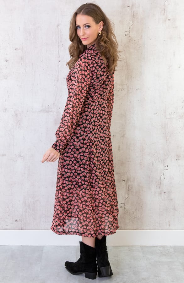 Bloemenprint Midi Jurk – shoparchief, foto 5