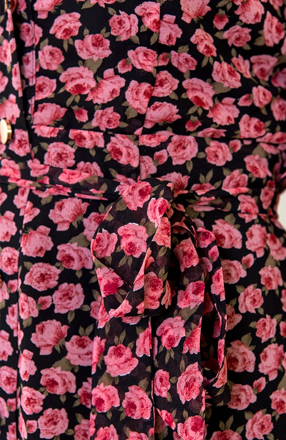 Bloemenprint Midi Jurk – shoparchief, foto 6