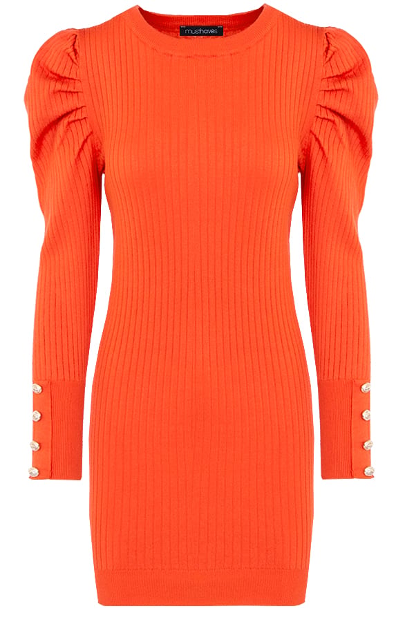 Stretch Jurk Koraal – shoparchief, foto 1