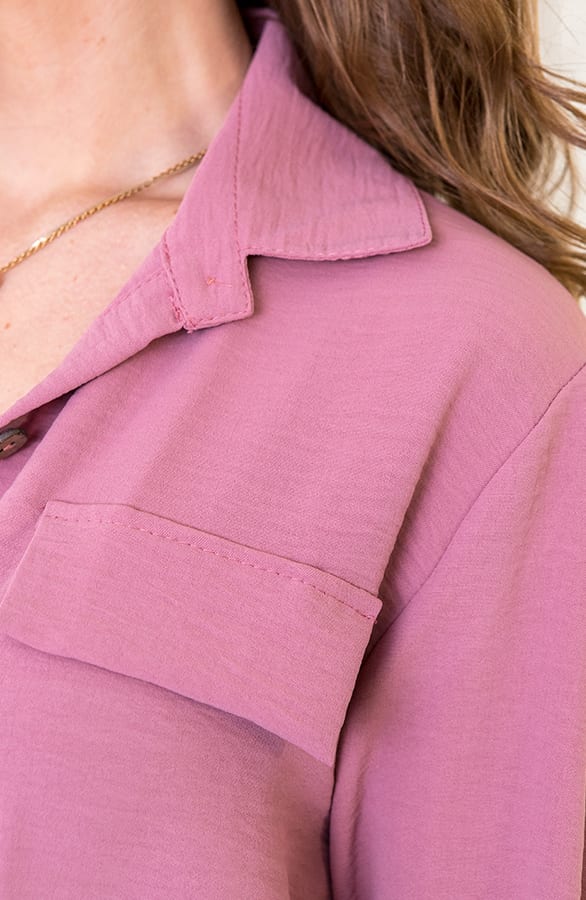 Knopen Jurk Roze – shoparchief, foto 6