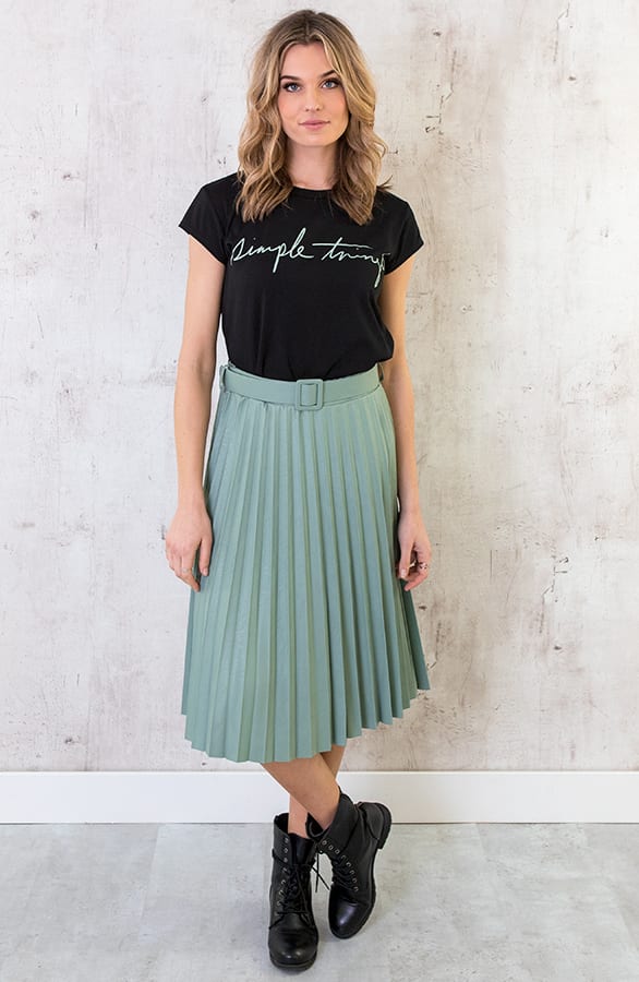 Simple Things Top Zwart Mint – shoparchief, foto 7