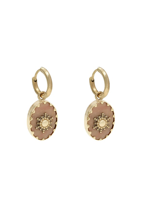 Luxury Oorbellen Oud Roze – shoparchief, foto 1