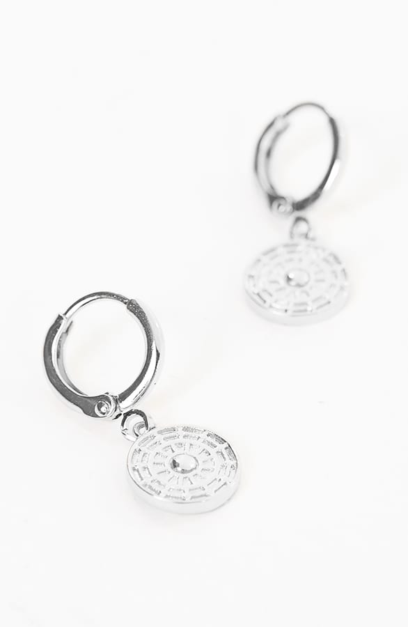 Oorbellen Luxury Coin Zilver – shoparchief, foto 5