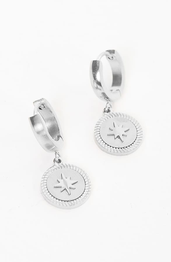 Oorbellen Luxury Star Zilver – shoparchief, foto 4