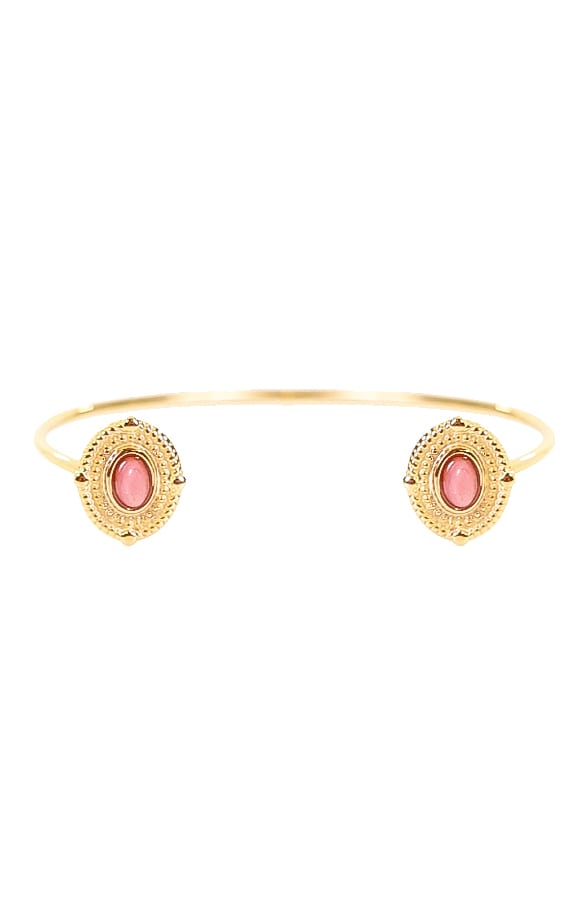 Rhodonite Armband Goud – shoparchief, foto 1