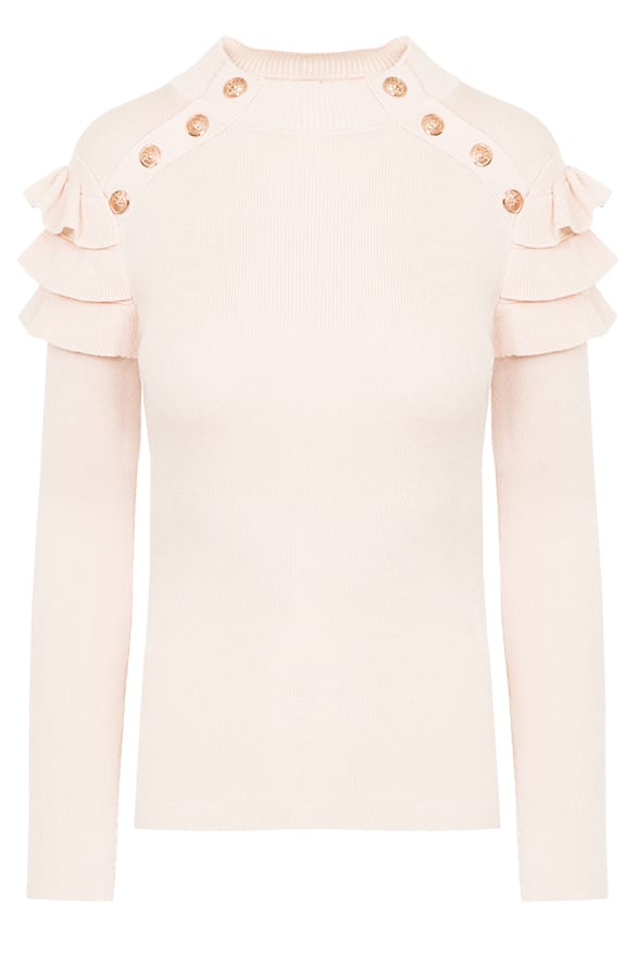 Ruches Trui Deluxe Beige – shoparchief, foto 1