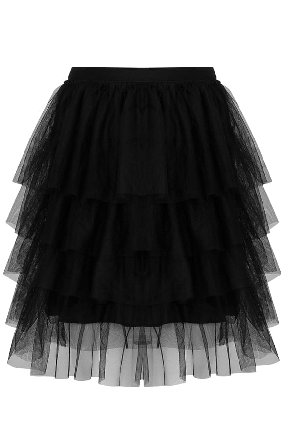 Tule Rok Dames Zwart – shoparchief, foto 1