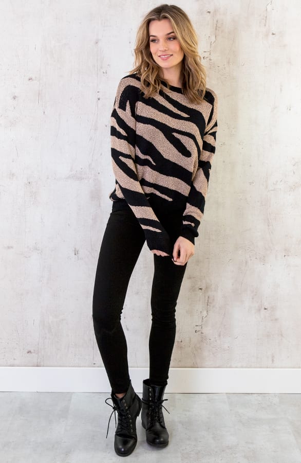 Zebra Trui Deluxe Dames – shoparchief, foto 5