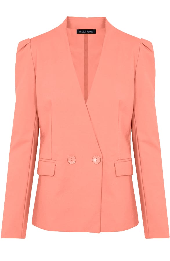 Dames Blazer Koraal – shoparchief, foto 1
