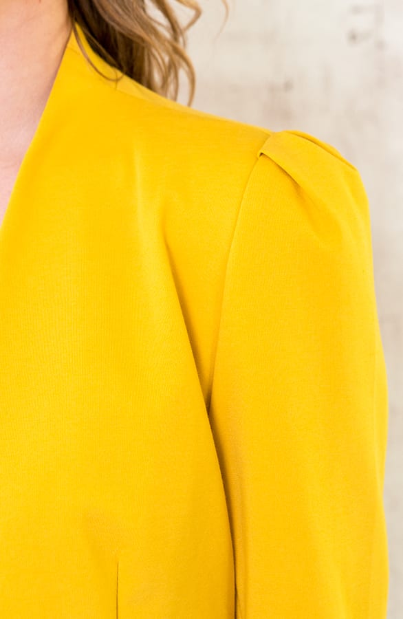 Dames Blazer Geel – shoparchief, foto 7