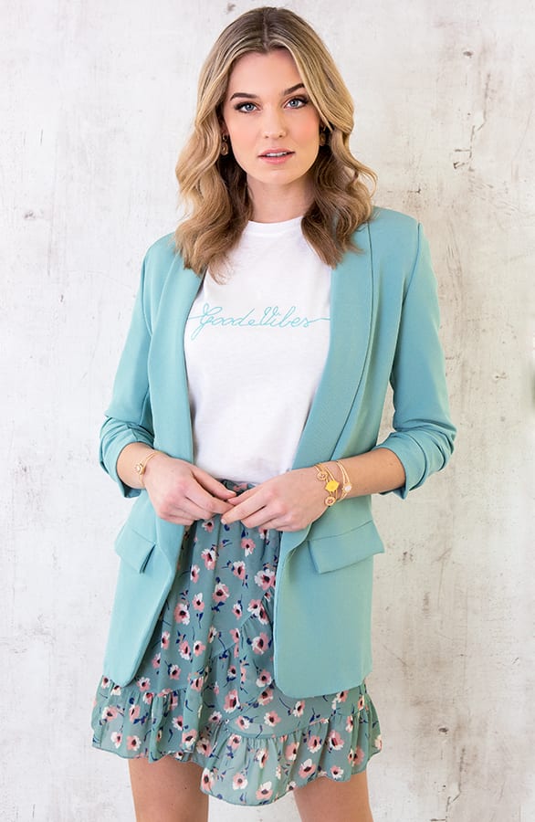 Good Vibes Top Babyblauw – shoparchief, foto 3