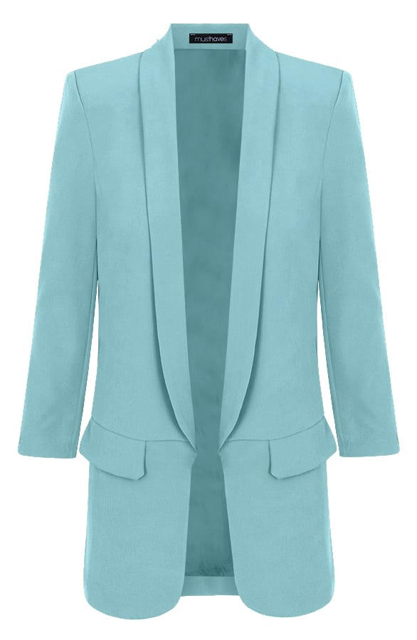 Boyfriend Blazer Mintgroen – shoparchief, foto 1