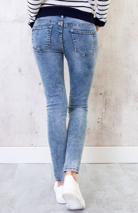 Damaged Jeans Light Exclusive – shoparchief, foto 4