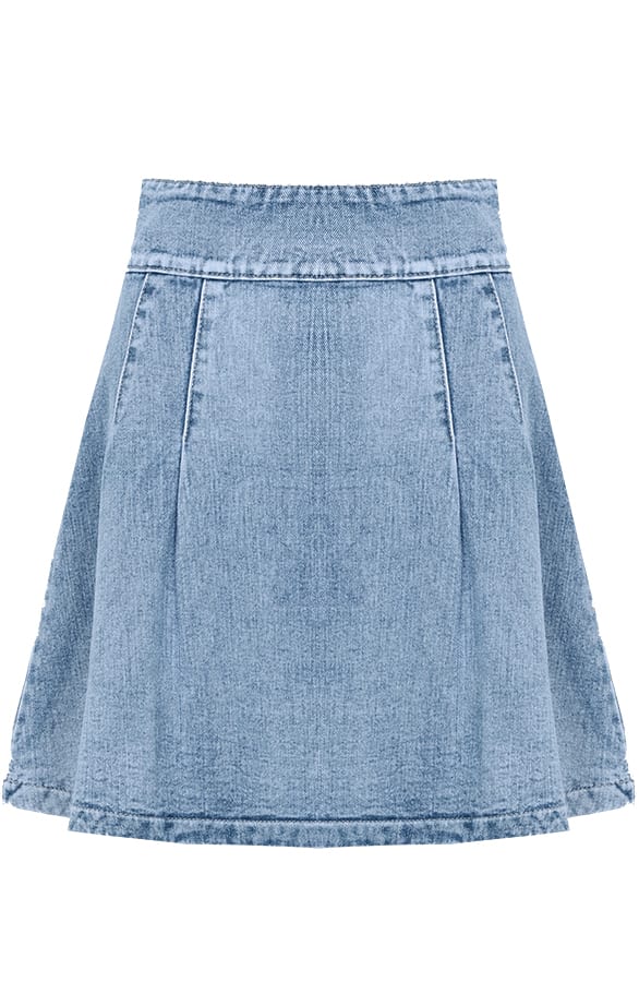 High Waisted Spijkerrok – shoparchief, foto 1