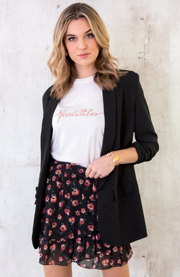 Good Vibes Top Koraal – shoparchief, foto 3