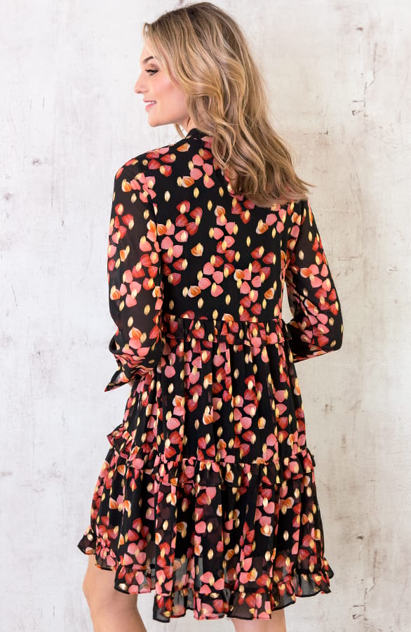 Print Jurk Oversized Dames – shoparchief, foto 5