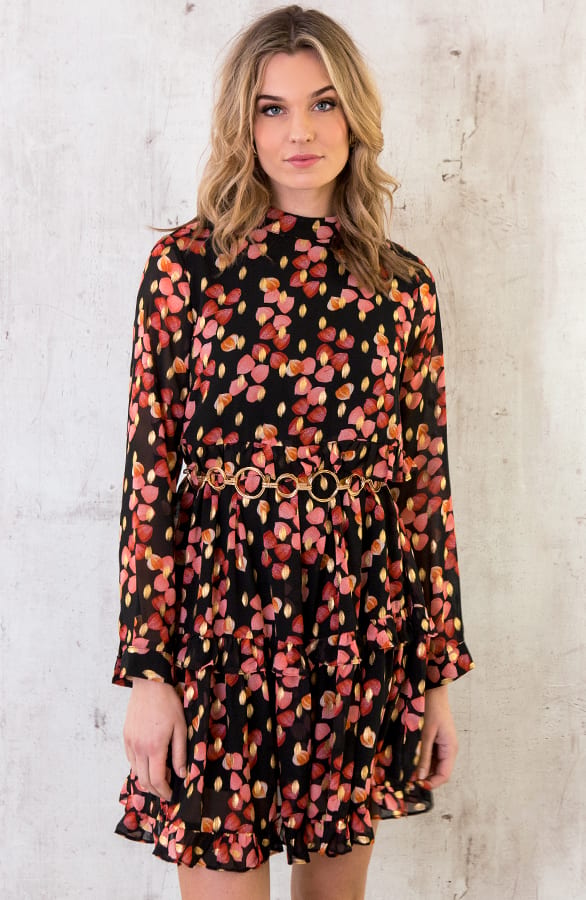 Print Jurk Oversized Dames – shoparchief, foto 2