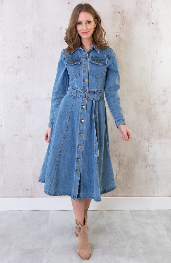 Spijkerjurk Exclusive Dames – shoparchief, foto 2