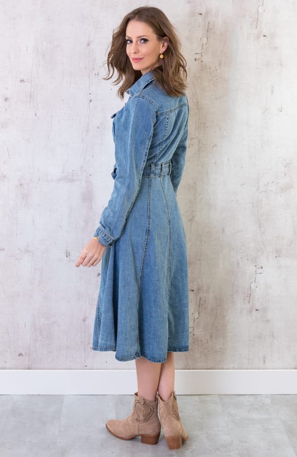 Spijkerjurk Exclusive Dames – shoparchief, foto 3