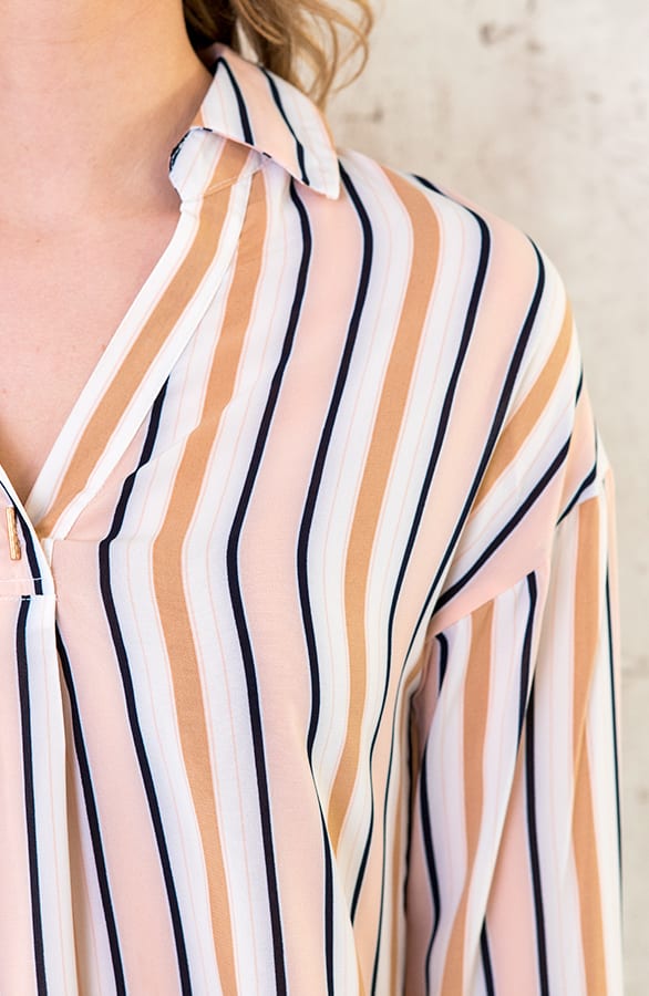 Strepen Blouse Multicolor – shoparchief, foto 5