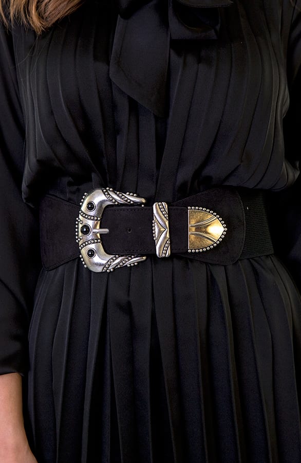 Stretch Riem Zwart – shoparchief, foto 3
