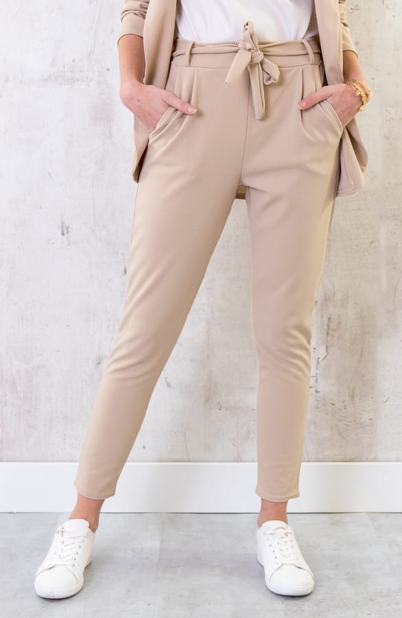 Strik Broek Basic Beige – shoparchief, foto 2