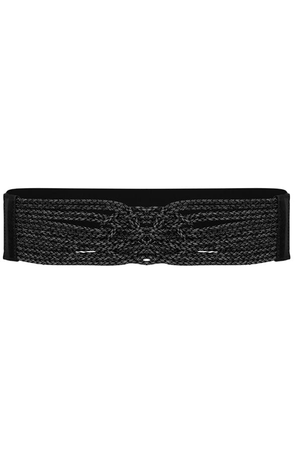 Stretch Riem Dames Zwart – shoparchief, foto 1