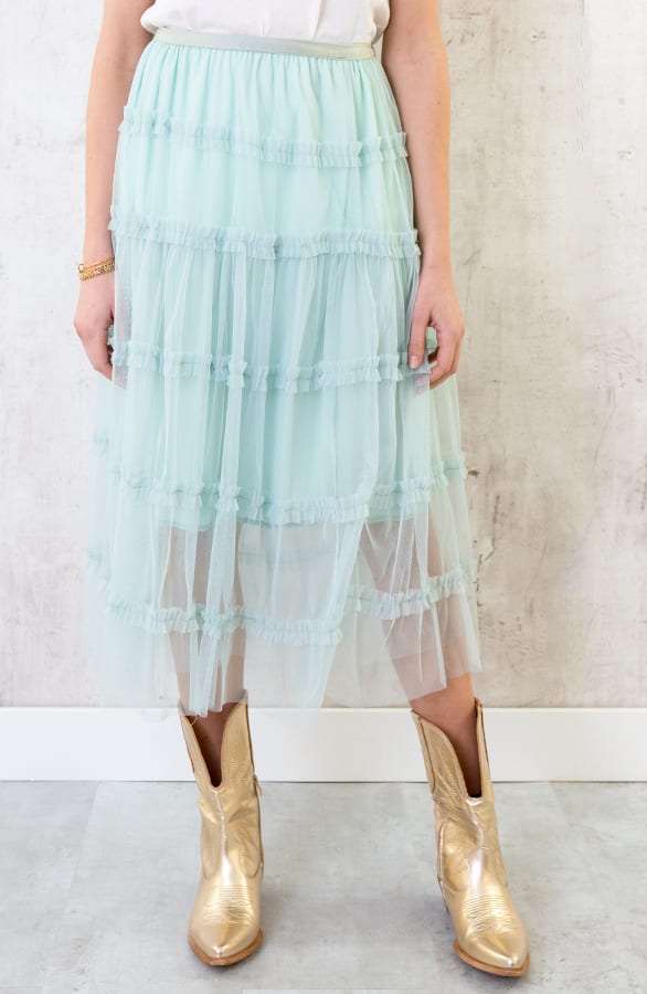 Tule Rok Mintgroen – shoparchief, foto 6