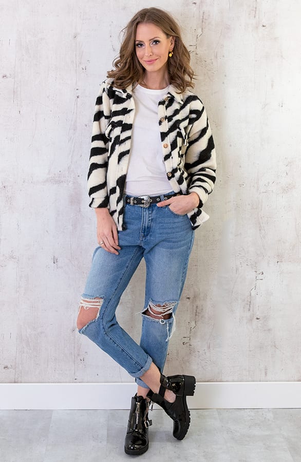 Zebra Jack Dames Black – shoparchief, foto 4