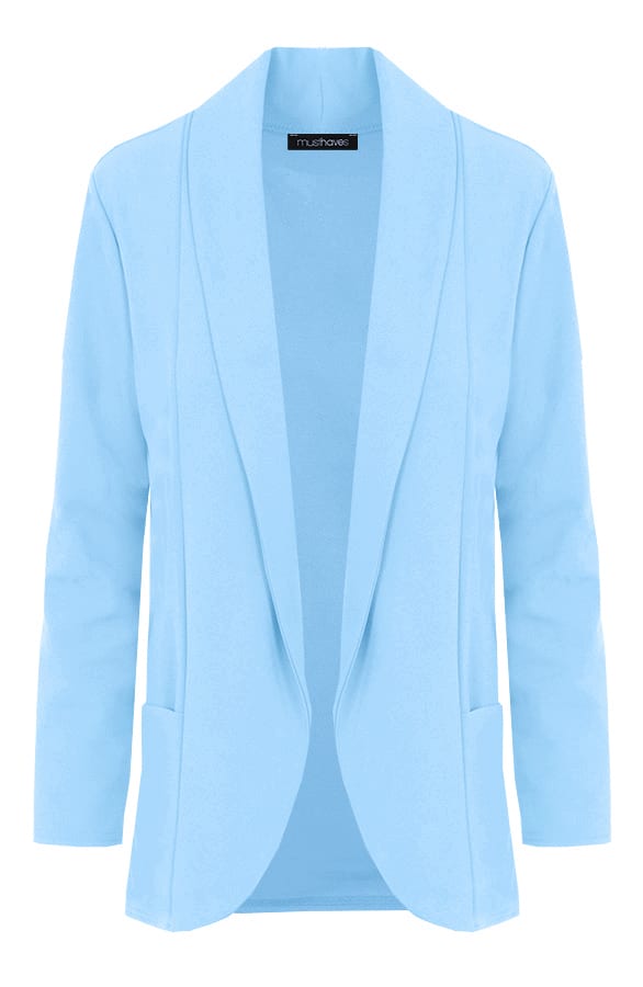 Basic Blazer Babyblauw – shoparchief, foto 1