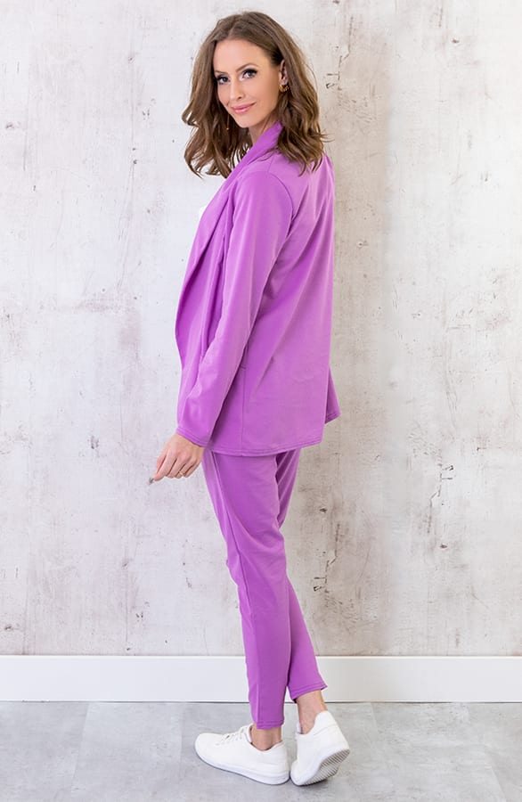 Basic Blazer Lila – shoparchief, foto 5