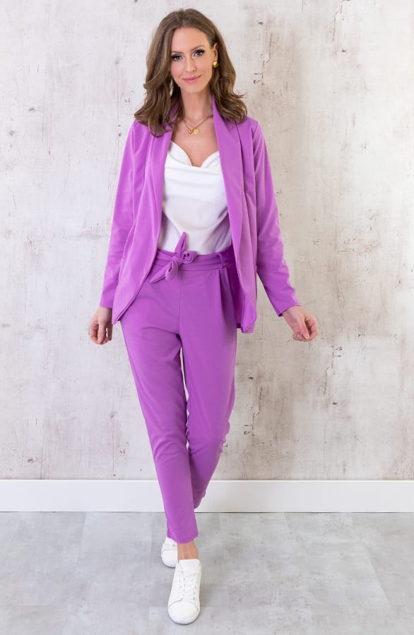 Basic Blazer Lila – shoparchief, foto 3