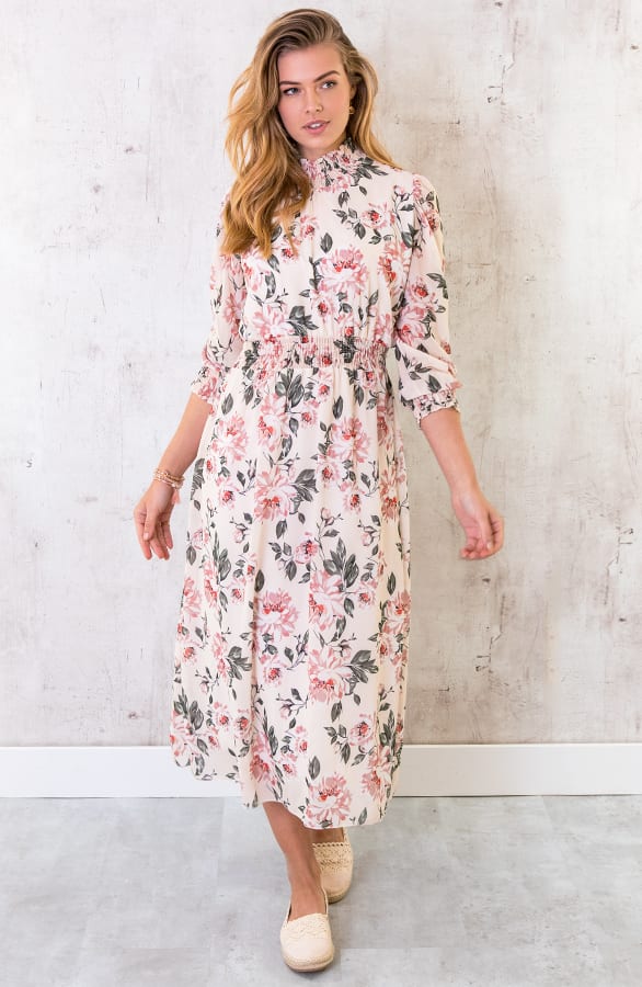 Bloemen Coljurk Lang Dames – shoparchief, foto 1