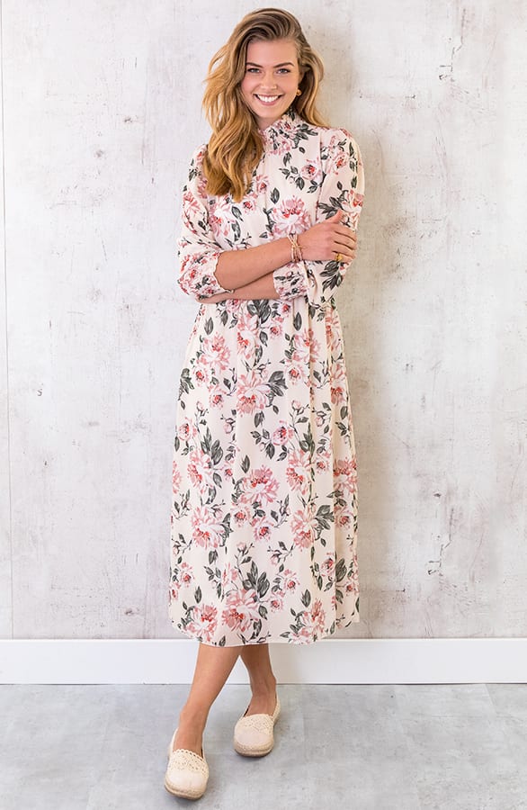 Bloemen Coljurk Lang Dames – shoparchief, foto 4