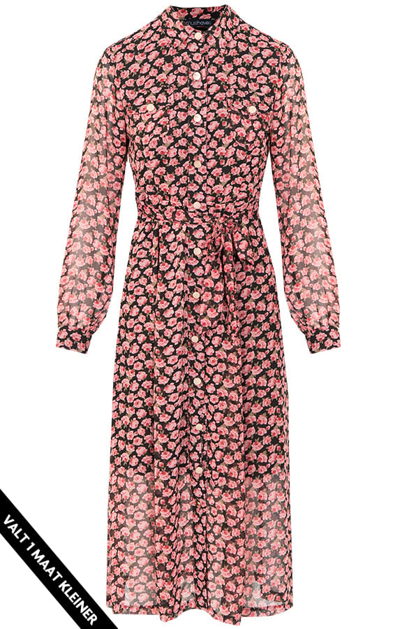 Bloemenprint Midi Jurk – shoparchief, foto 1