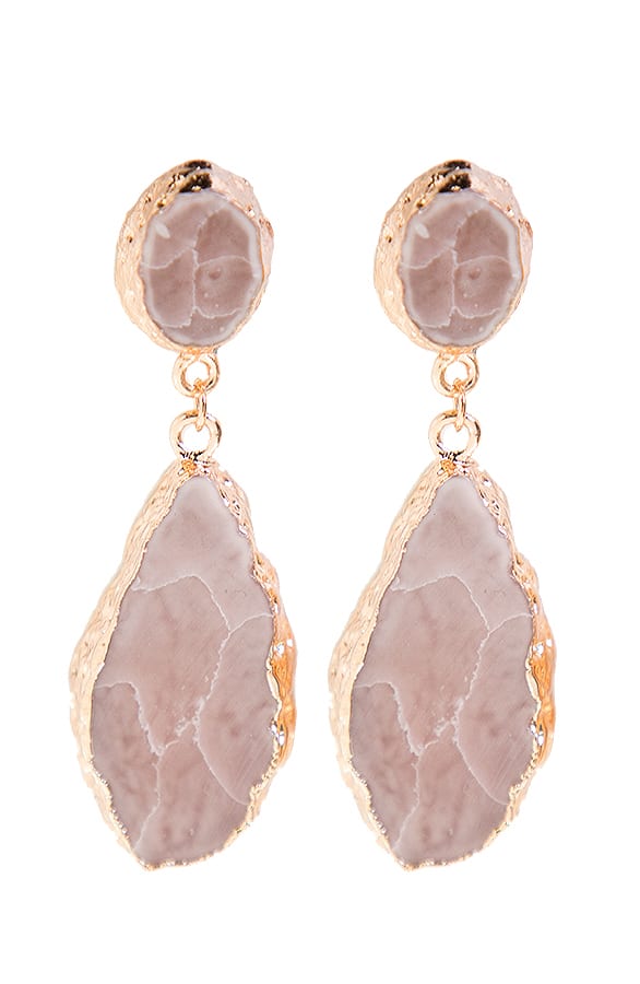 Gemstone Oorbellen Roze – shoparchief, foto 1